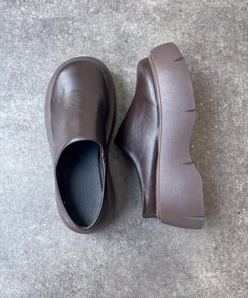 CPCM（シーピーシーエム）の「厚底ソールサボ（ブーツ・レディース・ブラック/ブラウン・MEDIUM/LARGE/SMALL）」の3枚目の写真