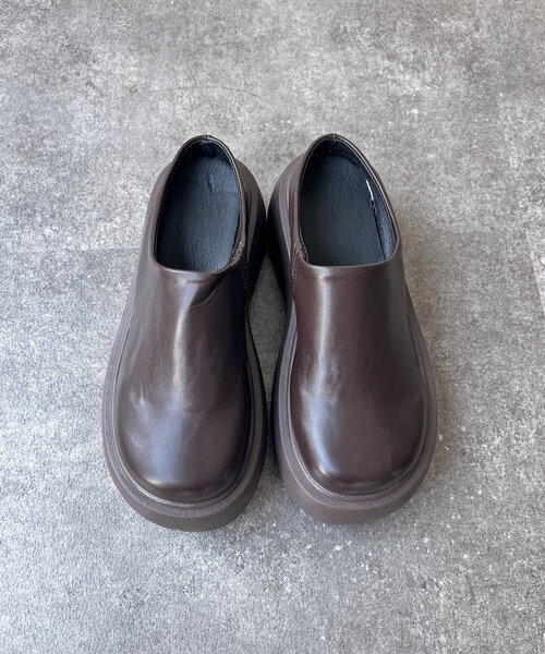 CPCM（シーピーシーエム）の「厚底ソールサボ（ブーツ・レディース・ブラック/ブラウン・MEDIUM/LARGE/SMALL）」の15枚目の写真