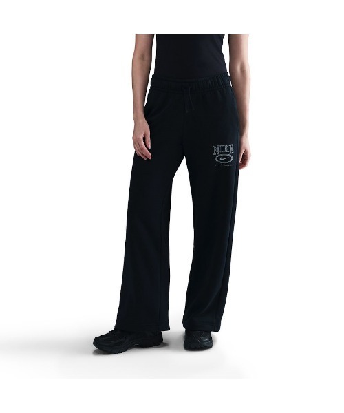 NIKE（ナイキ）の「ナイキ NIKE ナイキ NSW クラブ フリース MR GX ワイド P（スウェットパンツ・レディース・グレー/ブラック・L/M/S）」の7枚目の写真