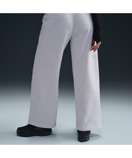 NIKE（ナイキ）の「ナイキ NIKE ナイキ NSW クラブ フリース MR GX ワイド P（スウェットパンツ・レディース・グレー/ブラック・L/M/S）」の10枚目の写真