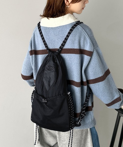 セール】《JaVaジャバコラボ》軽量×大容量。メッシュ使いドローコード