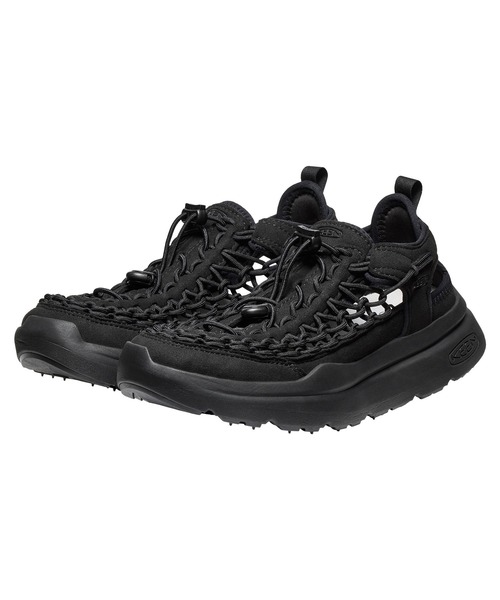 KEEN(キーン)の「KEEN/キーン レディース スニーカー 厚底 フェス UNEEK WK ユニーク 1030269(スニーカー・レディース・ブラック・24.5cm/23.5cm/25.0cm/24.0cm/23.0cm)」の1枚目の写真