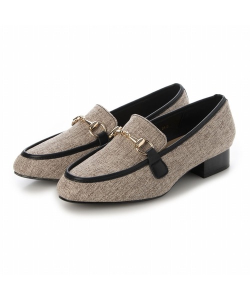 Fin（フィン）の「ゴールドビットローファー【低反発スポンジ入り】（ローファー・レディース・アイボリー/ベージュ/ブラック・22.5cm/23cm/23.5cm/24cm/24.5cm/25cm）」の20枚目の写真