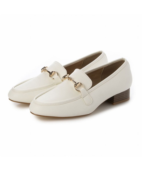 Fin（フィン）の「ゴールドビットローファー【低反発スポンジ入り】（ローファー・レディース・アイボリー/ベージュ/ブラック・22.5cm/23cm/23.5cm/24cm/24.5cm/25cm）」の22枚目の写真