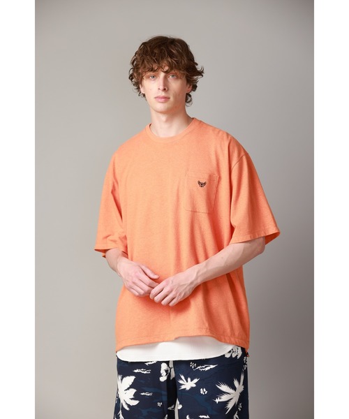 WHIZLIMITED（ウィズリミテッド）の「CORD TEE（Tシャツ/カットソー・メンズ・ホワイト/ブラック/オレンジ・LARGE/MEDIUM）」の5枚目の写真