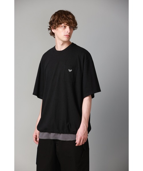 WHIZLIMITED（ウィズリミテッド）の「CORD TEE（Tシャツ/カットソー・メンズ・ホワイト/ブラック/オレンジ・LARGE/MEDIUM）」の7枚目の写真