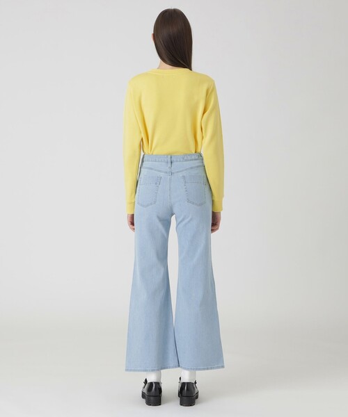 BLUE LABEL CRESTBRIDGE(ブルーレーベルクレストブリッジ)の「ストレッチデニムフレアパンツ(デニムパンツ・レディース・ブルー系その他4/ブルー・34/36/40/38)」の9枚目の写真