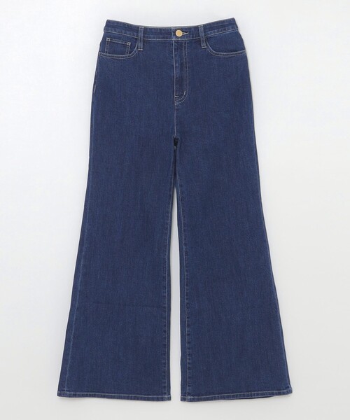 BLUE LABEL CRESTBRIDGE(ブルーレーベルクレストブリッジ)の「ストレッチデニムフレアパンツ(デニムパンツ・レディース・ブルー系その他4/ブルー・34/36/40/38)」の6枚目の写真