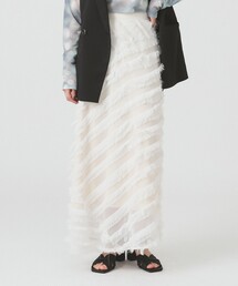 Ray BEAMS | RBS / フリンジ Aライン スカート(スカート)