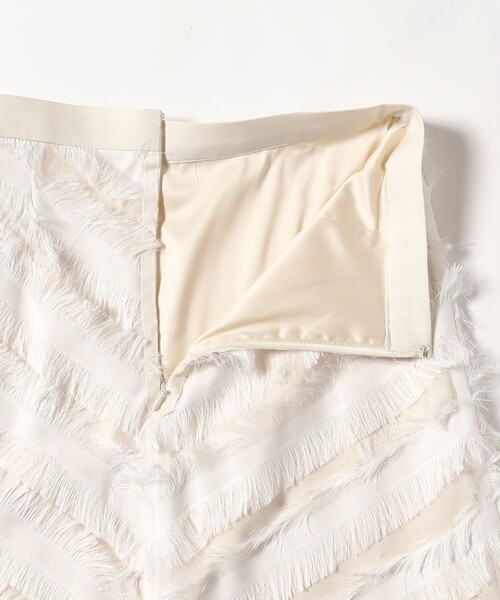 Ray BEAMS(レイビームス)の「RBS / フリンジ Aライン スカート(スカート・レディース・ブラック/ホワイト・0/1)」の15枚目の写真