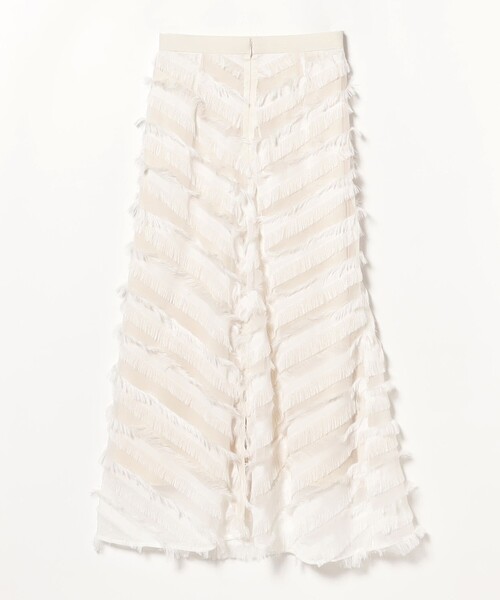 Ray BEAMS(レイビームス)の「RBS / フリンジ Aライン スカート(スカート・レディース・ブラック/ホワイト・0/1)」の17枚目の写真