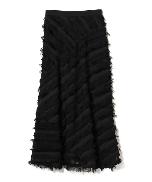 Ray BEAMS(レイビームス)の「RBS / フリンジ Aライン スカート(スカート・レディース・ブラック/ホワイト・0/1)」の20枚目の写真