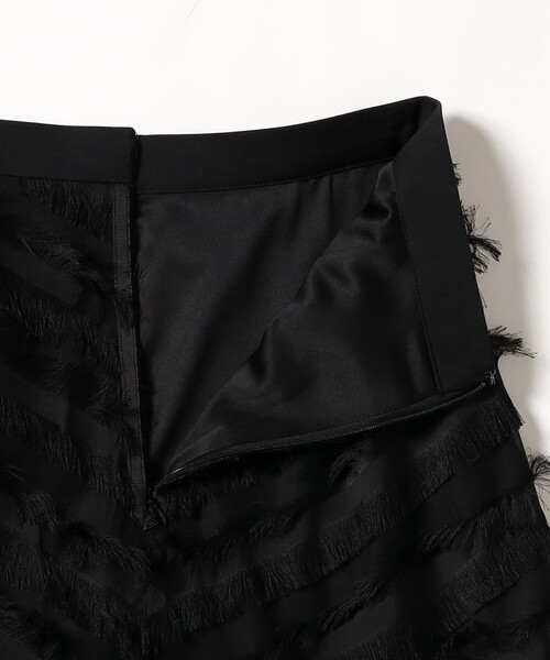 Ray BEAMS(レイビームス)の「RBS / フリンジ Aライン スカート(スカート・レディース・ブラック/ホワイト・0/1)」の22枚目の写真