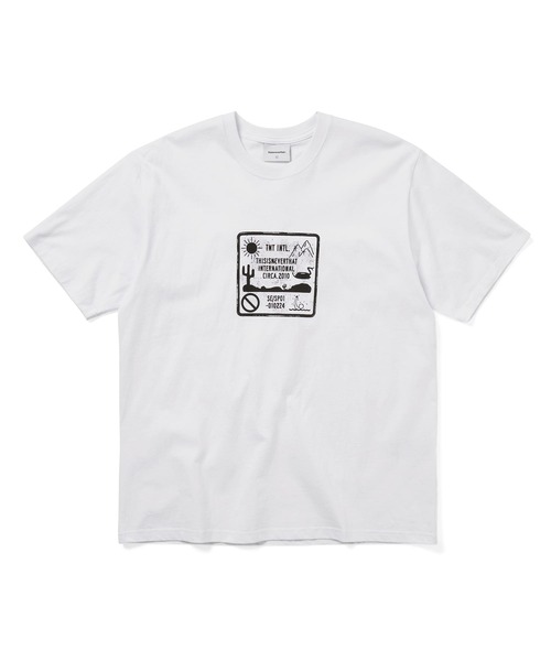 thisisneverthat ★ Caution Sign Tee Tシャツ 関税込 セール】Caution Sign Tee（Tシャツ/カットソー