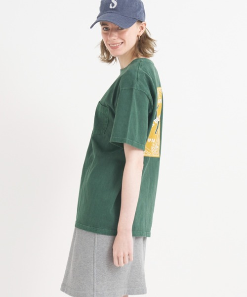SIERRA DESIGNS（シェラデザイン）の「★日本製★【SIERRA DESIGNS】Good On ×SIERRA DESIGNS 60/40 1st LOGO POCKET TEE（Tシャツ/カットソー・レディース・ネイビー/グリーン/ナチュラル/ブラック・SMALL/MEDIUM/LARGE/X-LARGE）」の17枚目の写真