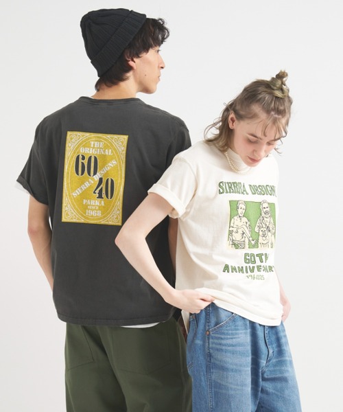 SIERRA DESIGNS（シェラデザイン）の「★日本製★【SIERRA DESIGNS】Good On ×SIERRA DESIGNS 60/40 1st LOGO POCKET TEE（Tシャツ/カットソー・レディース・ネイビー/グリーン/ナチュラル/ブラック・SMALL/MEDIUM/LARGE/X-LARGE）」の19枚目の写真