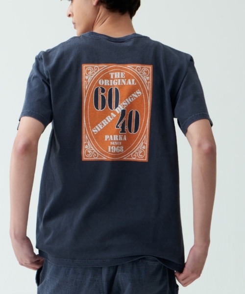 SIERRA DESIGNS（シェラデザイン）の「★日本製★【SIERRA DESIGNS】Good On ×SIERRA DESIGNS 60/40 1st LOGO POCKET TEE（Tシャツ/カットソー・レディース・ネイビー/グリーン/ナチュラル/ブラック・SMALL/MEDIUM/LARGE/X-LARGE）」の7枚目の写真