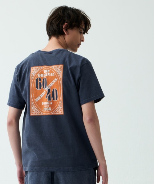 SIERRA DESIGNS（シェラデザイン）の「★日本製★【SIERRA DESIGNS】Good On ×SIERRA DESIGNS 60/40 1st LOGO POCKET TEE（Tシャツ/カットソー・レディース・ネイビー/グリーン/ナチュラル/ブラック・SMALL/MEDIUM/LARGE/X-LARGE）」の10枚目の写真