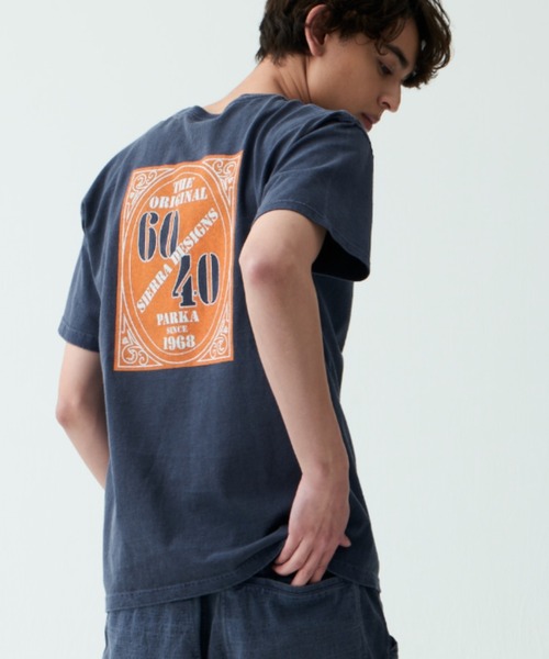 SIERRA DESIGNS（シェラデザイン）の「★日本製★【SIERRA DESIGNS】Good On ×SIERRA DESIGNS 60/40 1st LOGO POCKET TEE（Tシャツ/カットソー・レディース・ネイビー/グリーン/ナチュラル/ブラック・SMALL/MEDIUM/LARGE/X-LARGE）」の8枚目の写真
