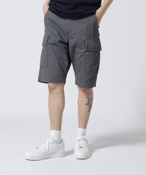 AVIREX（アヴィレックス）の「BASIC FATIGUE SHORTS / ベーシック ファティーグ ショーツ / AVIREX / アヴィレックス（カーゴパンツ・メンズ・グリーン系カモフラージュ/ブラック/オリーブ/グレー/グレー系カモフラージュ/カーキ・SMALL/MEDIUM/LARGE/X-LARGE/XX-LARGE）」の8枚目の写真