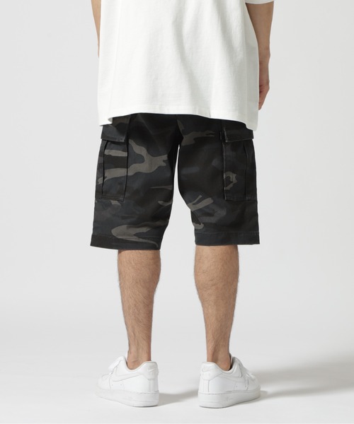 AVIREX（アヴィレックス）の「BASIC FATIGUE SHORTS / ベーシック ファティーグ ショーツ / AVIREX / アヴィレックス（カーゴパンツ・メンズ・グリーン系カモフラージュ/ブラック/オリーブ/グレー/グレー系カモフラージュ/カーキ・SMALL/MEDIUM/LARGE/X-LARGE/XX-LARGE）」の19枚目の写真