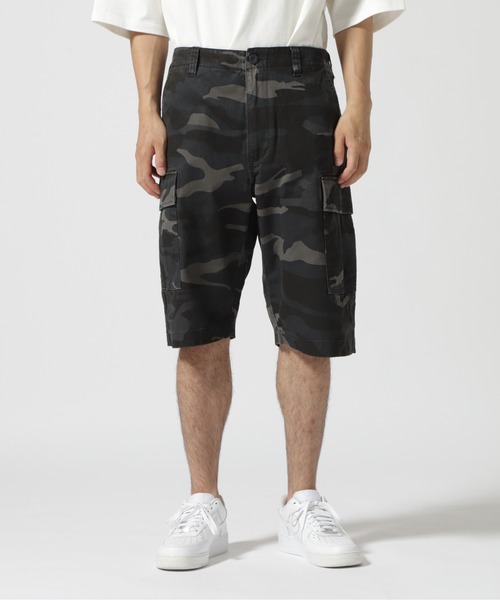 AVIREX（アヴィレックス）の「BASIC FATIGUE SHORTS / ベーシック ファティーグ ショーツ / AVIREX / アヴィレックス（カーゴパンツ・メンズ・グリーン系カモフラージュ/ブラック/オリーブ/グレー/グレー系カモフラージュ/カーキ・SMALL/MEDIUM/LARGE/X-LARGE/XX-LARGE）」の20枚目の写真