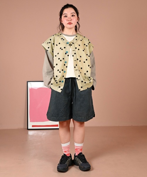 MARKEY'S(マーキーズ)の「オーバートップス/おとな【セットアップ可能】(ベスト・レディース・ブラック/グレー/ブラウン・160cm)」の5枚目の写真
