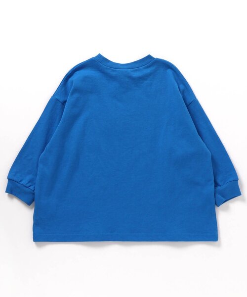 BREEZE（ブリーズ）の「【ジュニア対応】カラフルロゴBIGロンT（Tシャツ/カットソー・キッズ・ピンク/グリーン/ブルー・140/130/120/110/100/90/80）」の10枚目の写真