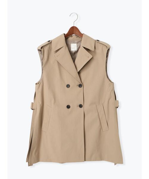 Te chichi(テチチ)の「トレンチジレ(ベスト・レディース・ベージュ・F)」の13枚目の写真