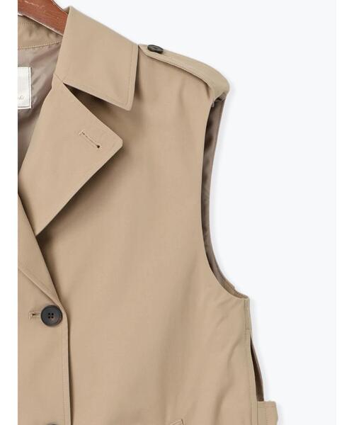 Te chichi(テチチ)の「トレンチジレ(ベスト・レディース・ベージュ・F)」の16枚目の写真