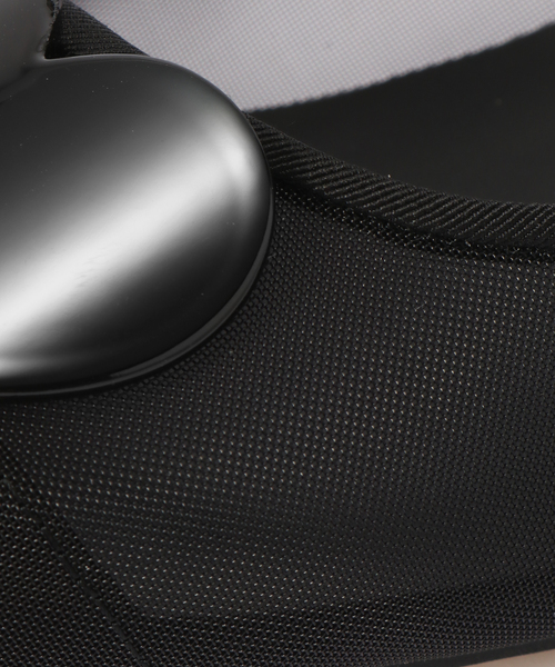 LE TALON（ルタロン）の「4.5cmハートチュールスリングバック（パンプス・レディース・ベージュ/ブラック×ブラック/シルバー・22cm/22.5cm/23cm/23.5cm/24cm/24.5cm/25cm）」の16枚目の写真