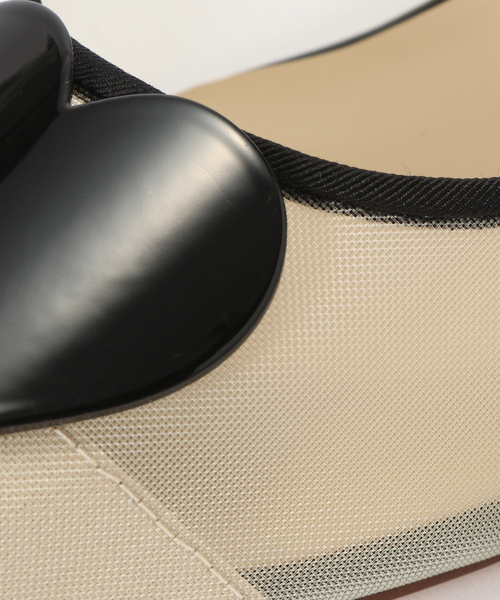 LE TALON（ルタロン）の「4.5cmハートチュールスリングバック（パンプス・レディース・ベージュ/ブラック×ブラック/シルバー・22cm/22.5cm/23cm/23.5cm/24cm/24.5cm/25cm）」の15枚目の写真