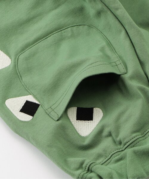 BIT'Z（ビッツ）の「お弁当のおかずとおにぎり刺繍ジョガーパンツ（スウェットパンツ・キッズ・グリーン/チャコール・80/90/95/100/110/120）」の16枚目の写真