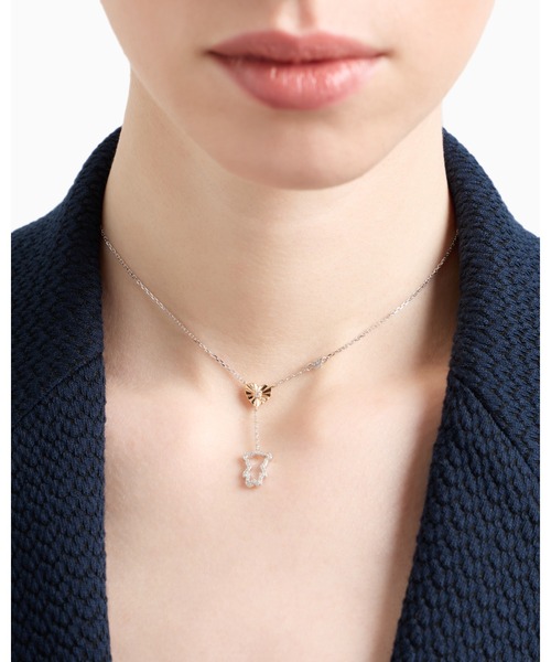 EMPORIO ARMANI(エンポリオアルマーニ)の「【エンポリオ アルマーニ】MANGA BEAR スターリングシルバーネックレス(Silver)_EG3620040(ネックレス・レディース・その他1・FREE)」の2枚目の写真