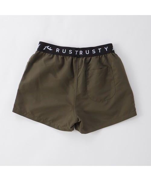 RUSTY（ラスティ）の「RUSTY ラスティ ブランド ロゴ 半袖 Tシャツ ブラトップ ショートパンツ タンキニ 水着 4点セット セットアイテム（水着・キッズ・ブラック/カーキ・130/150/160/140）」の20枚目の写真