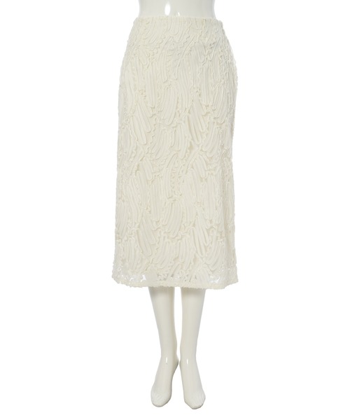 fifth(フィフス)の「ラインレーススカート(スカート・レディース・ブラック/アイボリー・S/M)」の15枚目の写真