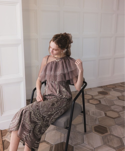 マルチケープIラインドレス（ドレス）｜Dorry Doll（ドリードール）の