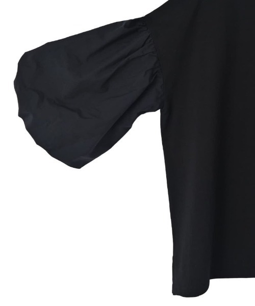 tシャツ 「BLK001」袖ボリュームカットソー レディース BLK001】袖ボリュームカットソー | おしゃれな大人レディース