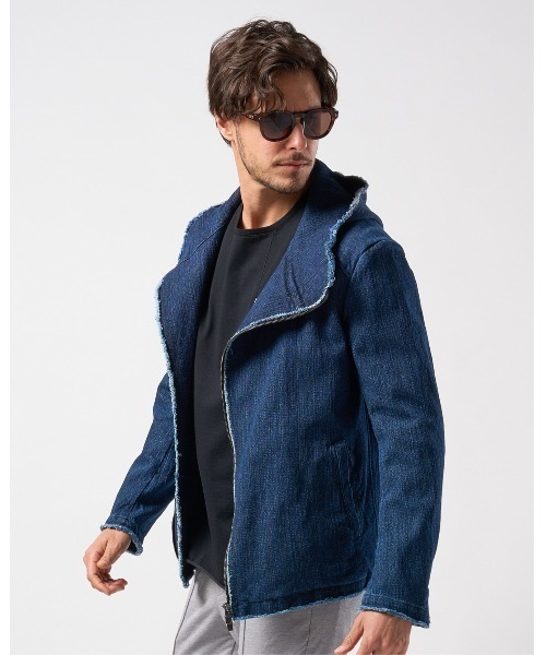 セール】【LEON×B'2nd×wjk】hooded wrap blouson（ブルゾン
