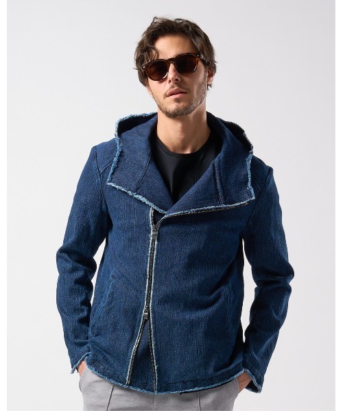 mkです★美品★ タックブルゾン エムケーミッシェルクラン オム MK MICHEL KLEIN HOMME MA－1