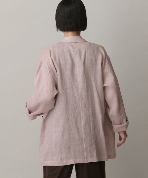 A part by（アパートバイ）の「ルランゼフィールWジャケット（テーラードジャケット・レディース・ブラウン/グレー系その他4/ライトベージュ/ピンク系その他・SMALL/MEDIUM）」の9枚目の写真