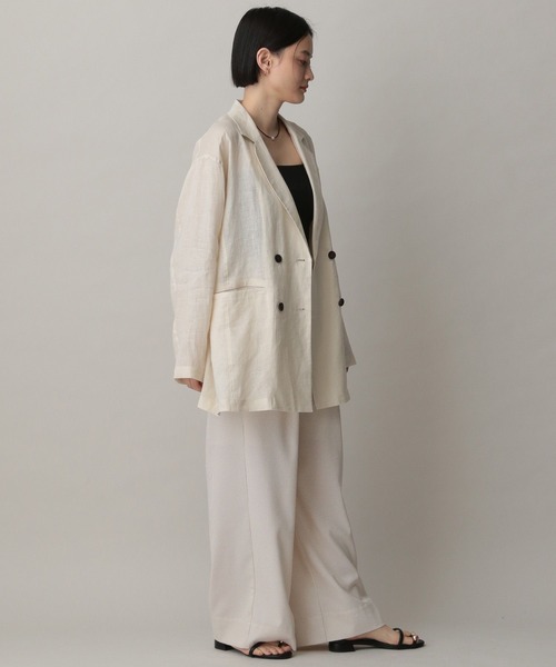 A part by（アパートバイ）の「ルランゼフィールWジャケット（テーラードジャケット・レディース・ブラウン/グレー系その他4/ライトベージュ/ピンク系その他・SMALL/MEDIUM）」の13枚目の写真