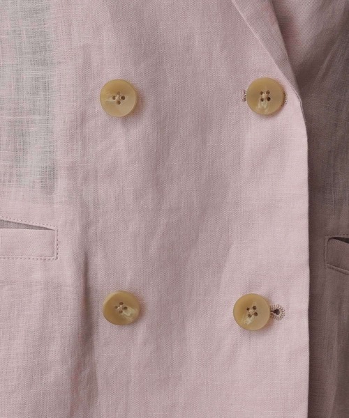 A part by（アパートバイ）の「ルランゼフィールWジャケット（テーラードジャケット・レディース・ブラウン/グレー系その他4/ライトベージュ/ピンク系その他・SMALL/MEDIUM）」の10枚目の写真