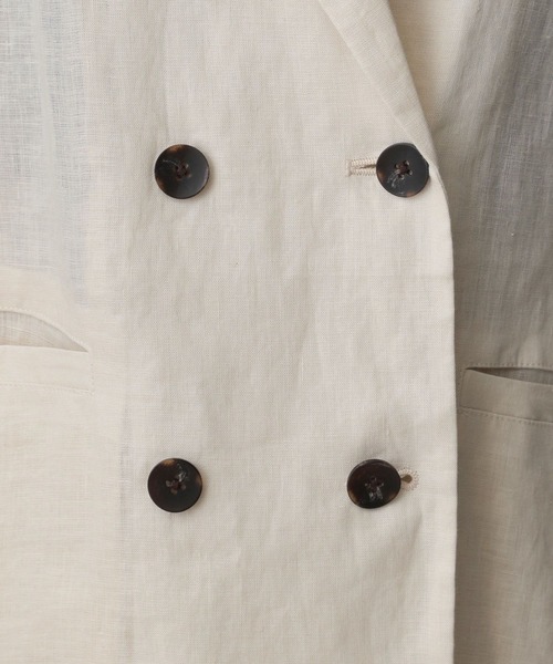 A part by（アパートバイ）の「ルランゼフィールWジャケット（テーラードジャケット・レディース・ブラウン/グレー系その他4/ライトベージュ/ピンク系その他・SMALL/MEDIUM）」の21枚目の写真