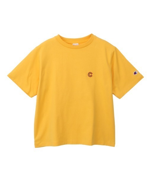 Champion（チャンピオン）の「チャンピオン  SHORT SLEEVE T-SHIRT_（Tシャツ/カットソー・レディース・ホワイト/イエロー/ダークグレー/ブルー・M/L）」の4枚目の写真