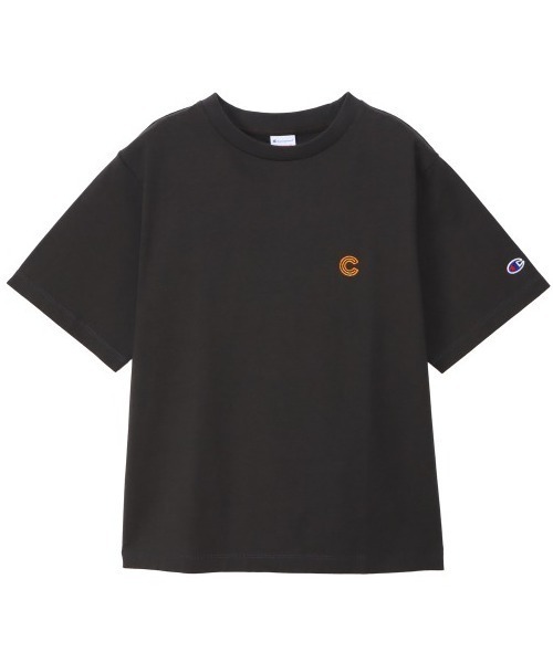 Champion（チャンピオン）の「チャンピオン  SHORT SLEEVE T-SHIRT_（Tシャツ/カットソー・レディース・ホワイト/イエロー/ダークグレー/ブルー・M/L）」の2枚目の写真