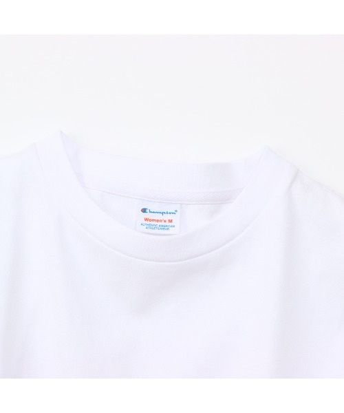 Champion（チャンピオン）の「チャンピオン  SHORT SLEEVE T-SHIRT_（Tシャツ/カットソー・レディース・ホワイト/イエロー/ダークグレー/ブルー・M/L）」の6枚目の写真