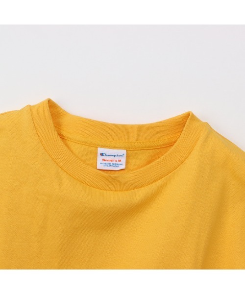 Champion（チャンピオン）の「チャンピオン  SHORT SLEEVE T-SHIRT_（Tシャツ/カットソー・レディース・ホワイト/イエロー/ダークグレー/ブルー・M/L）」の18枚目の写真