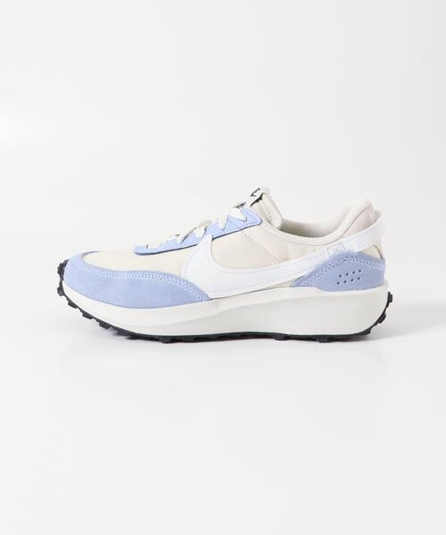 NIKE（ナイキ）の「NIKE　ワッフル デビュー（スニーカー・レディース・ライトブルー/ブラック・23.5/24/24.5/25）」の3枚目の写真