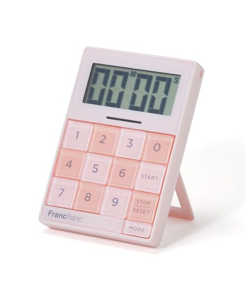 バイカラー キッチンタイマー ピンク（キッチンツール）｜Francfranc